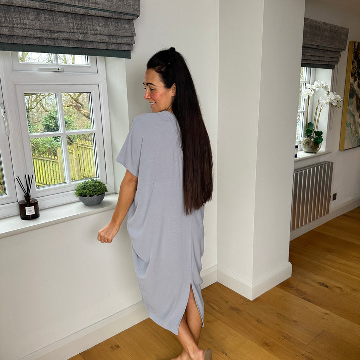 TANYA - V-NECK MAXI DRESS