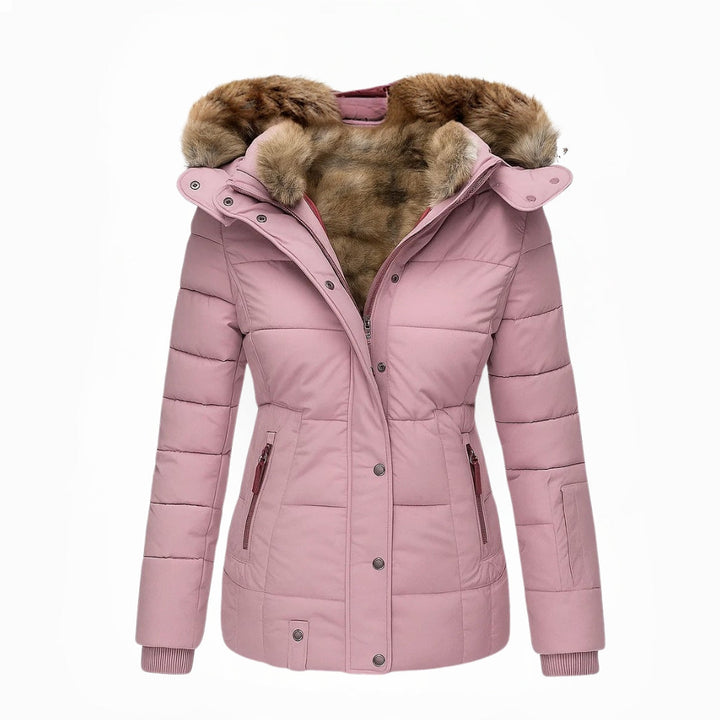 Barbra | Fur Lined Hooded Winter Coat