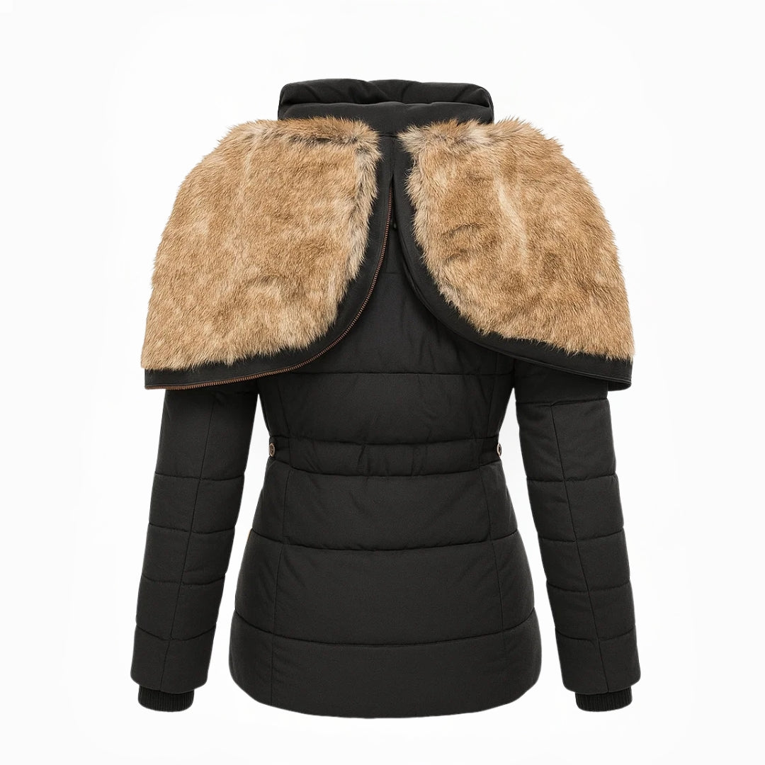 Barbra | Fur Lined Hooded Winter Coat