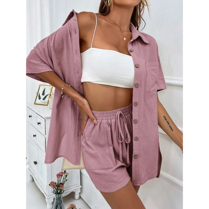 MERYL –  MODISH BUTTON-DOWN SET