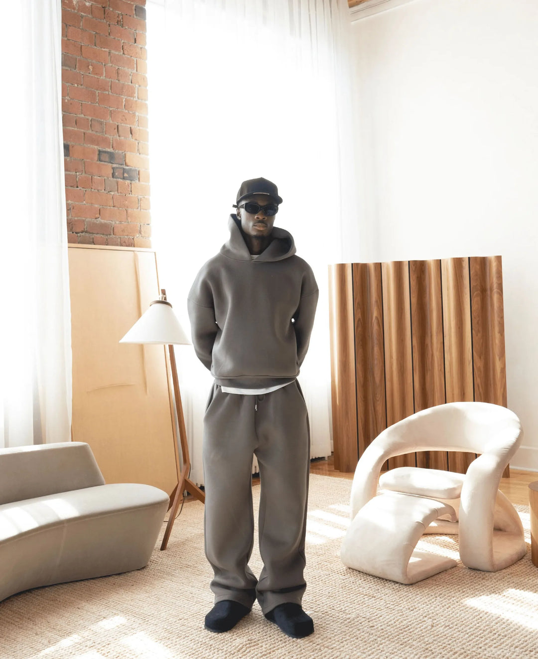 BRENT - STREETWEAR BOXY HOODIE AND PANTS
