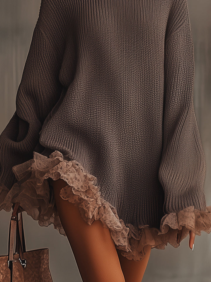 Elizabeth™ | Ruffled Knit Dress