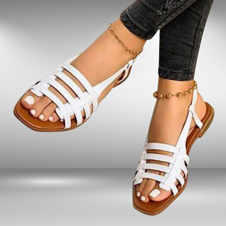NIMFA - VENTED GLADIATOR SANDALS