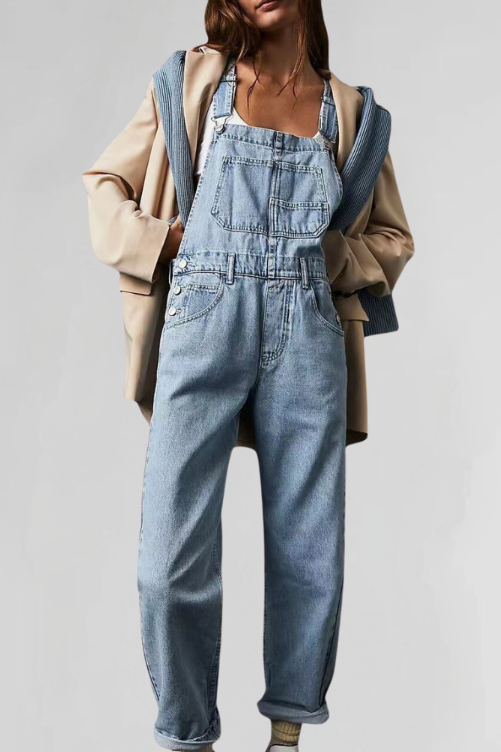 ATASHA - MODERN DENIM JUMPSUIT