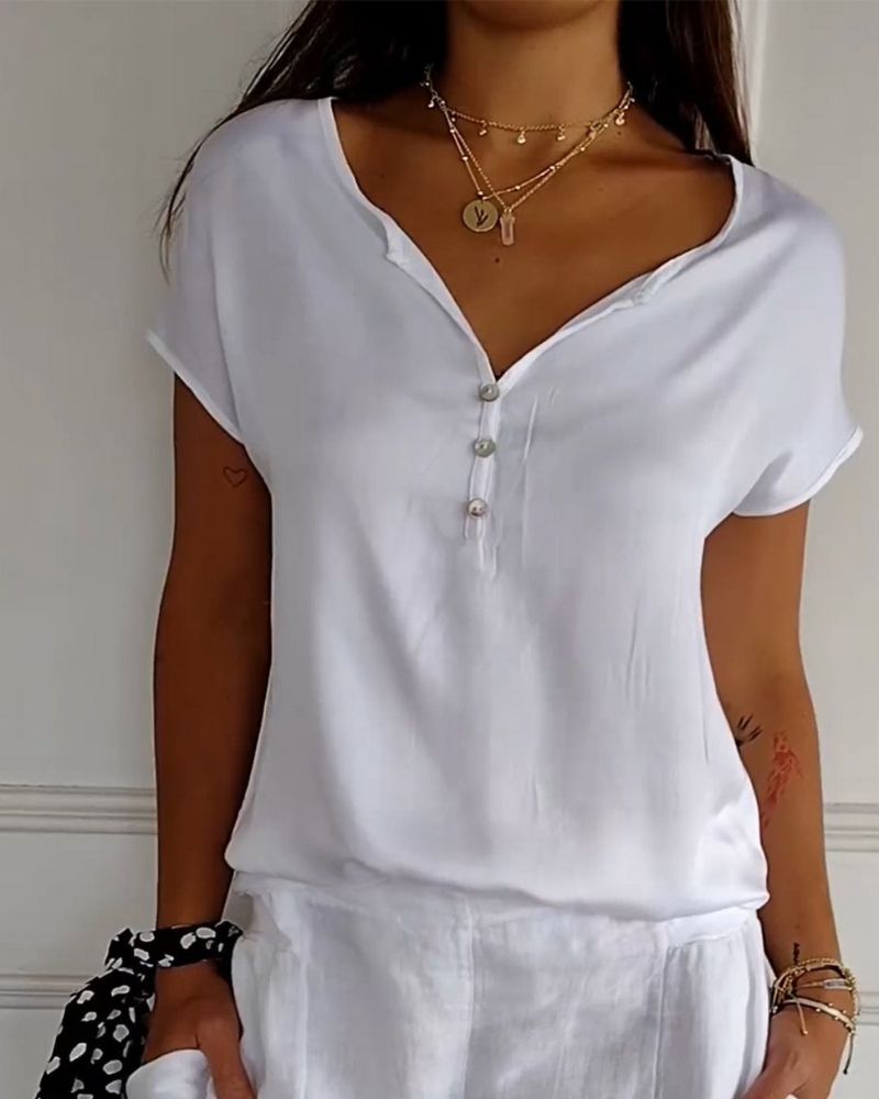 JILL - BREATHABLE CASUAL T-SHIRT