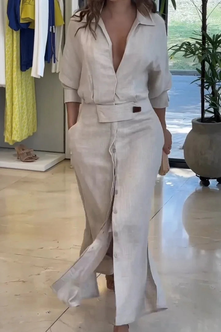 SIERRA - FLOWY MAXI DRESS