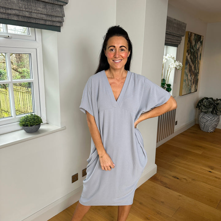 TANYA - V-NECK MAXI DRESS