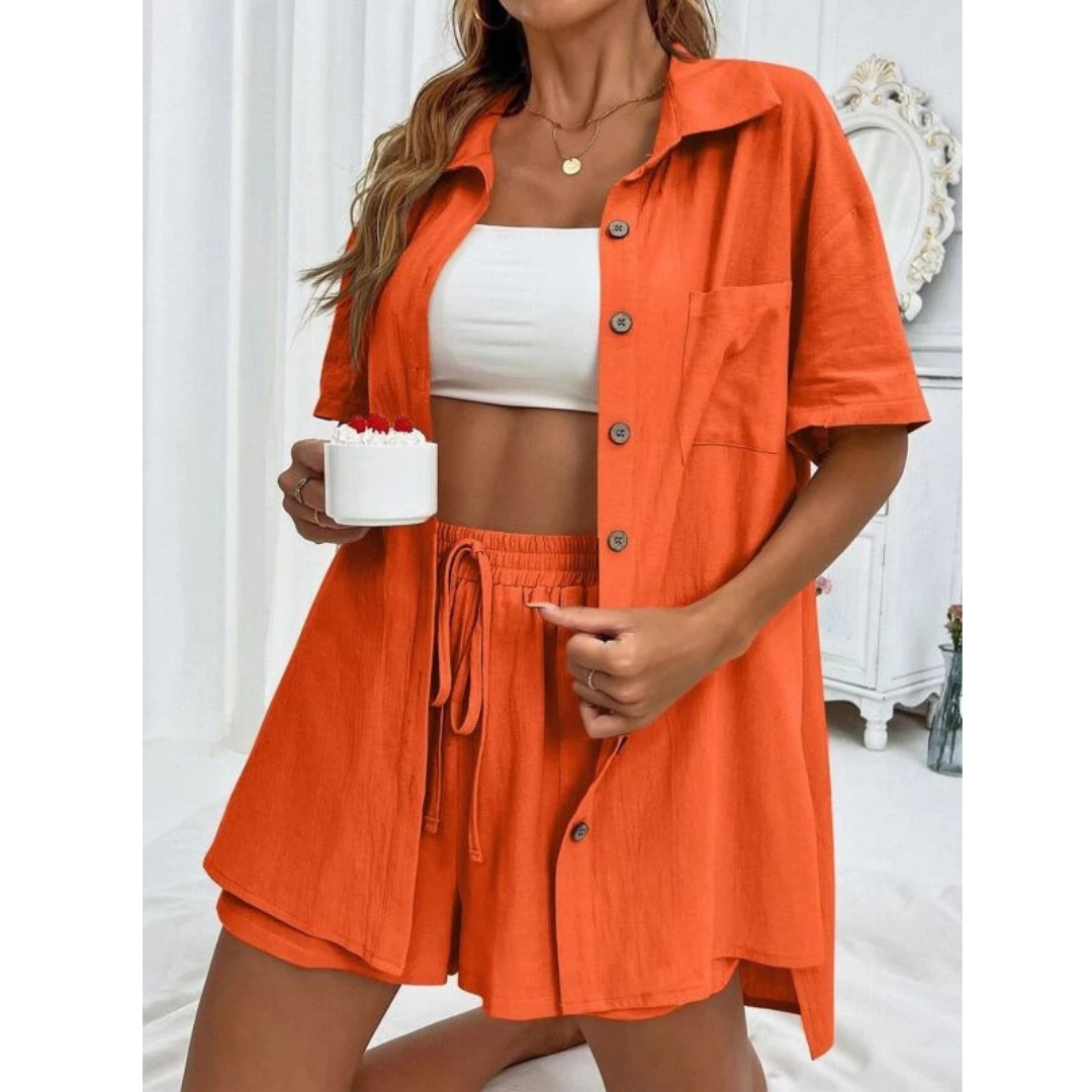 MERYL –  MODISH BUTTON-DOWN SET