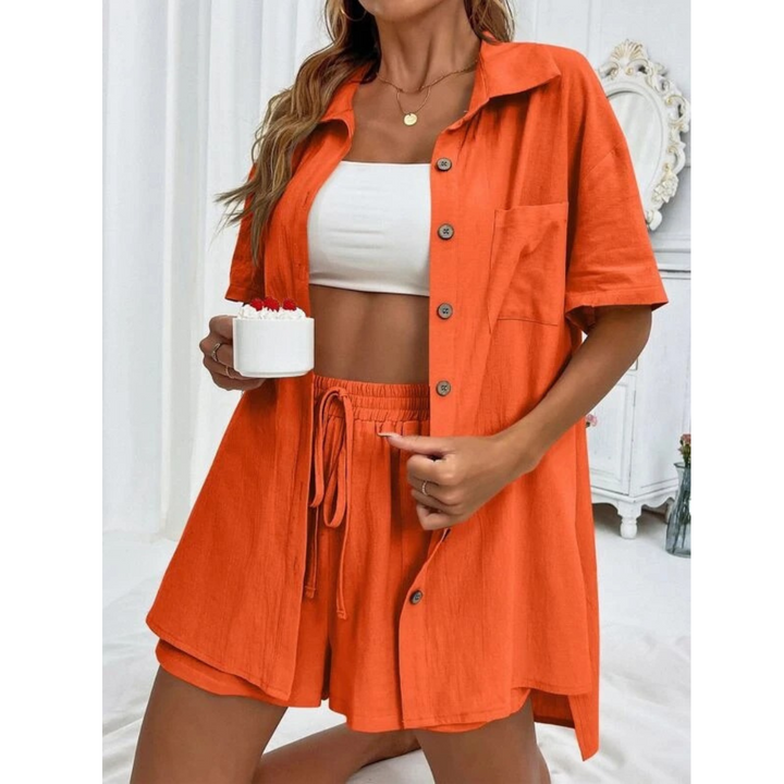 MERYL –  MODISH BUTTON-DOWN SET