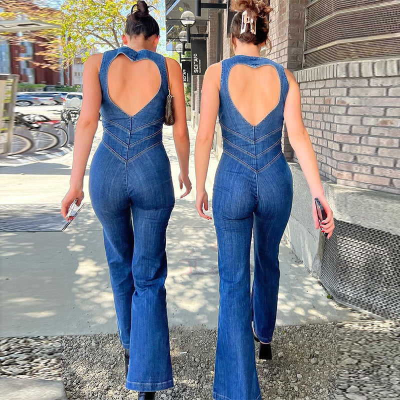 AINA - DENIM JUMPSUIT