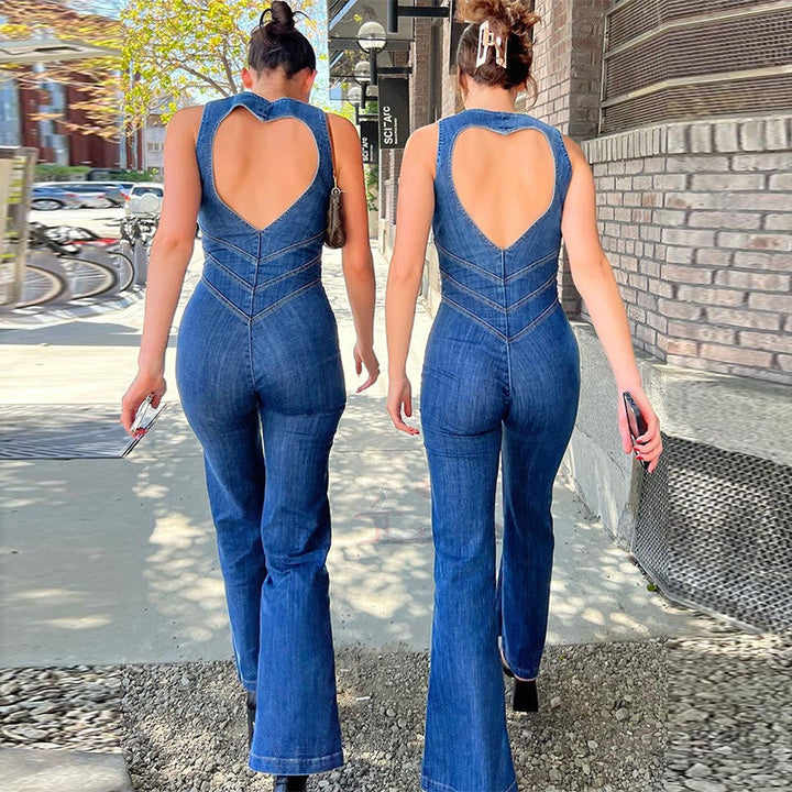 AINA - DENIM JUMPSUIT