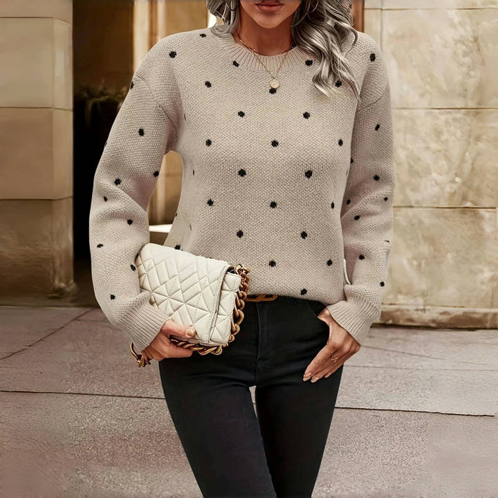 AMILA -  DOTTED HARMONY PULLOVER