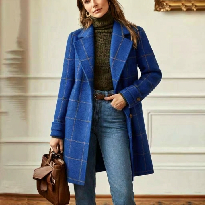 Cambridge Wool Check Coat