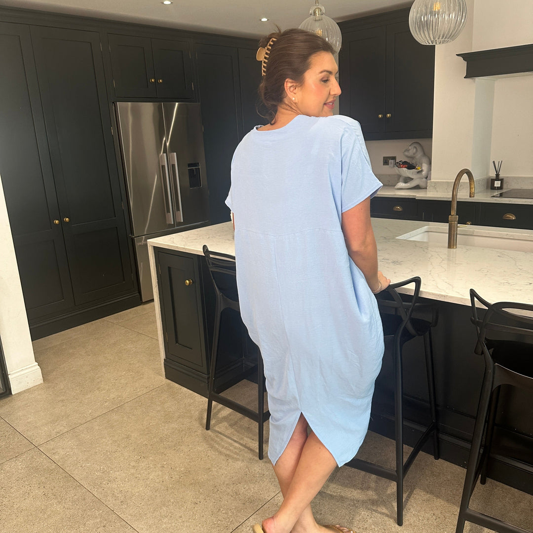 TANYA - V-NECK MAXI DRESS