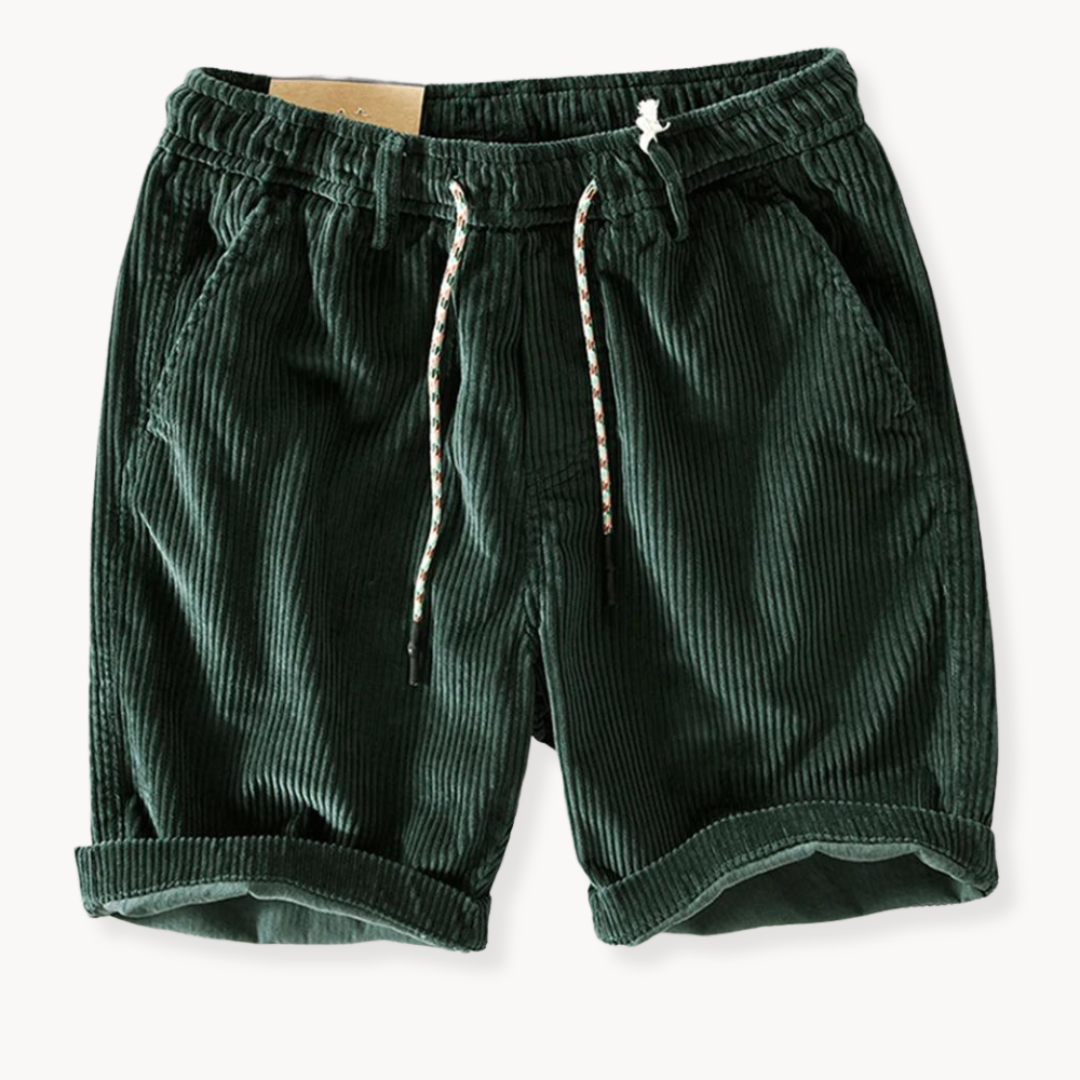 LEMUEL – ADJUSTABLE CORDUROY SHORTS