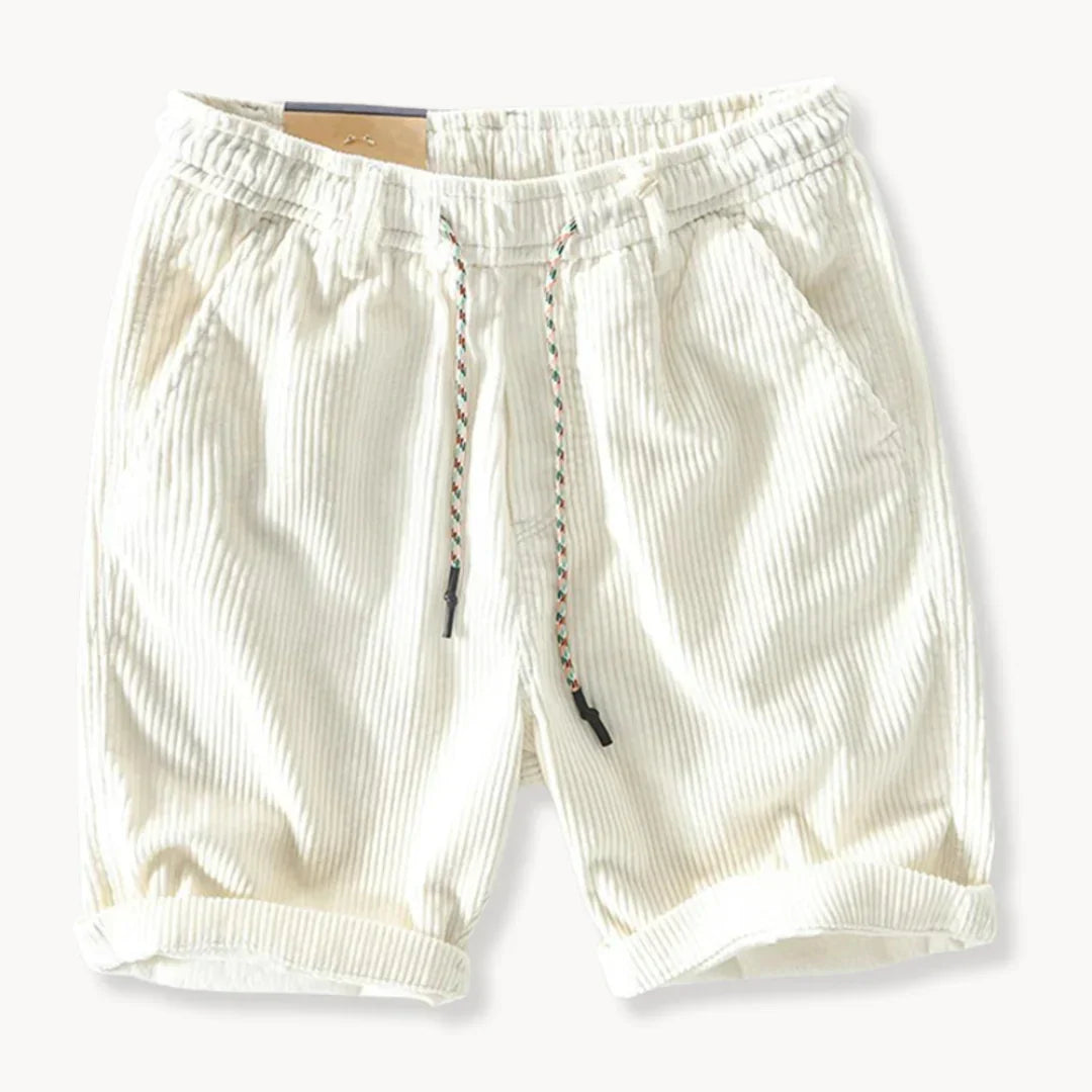 LEMUEL – ADJUSTABLE CORDUROY SHORTS