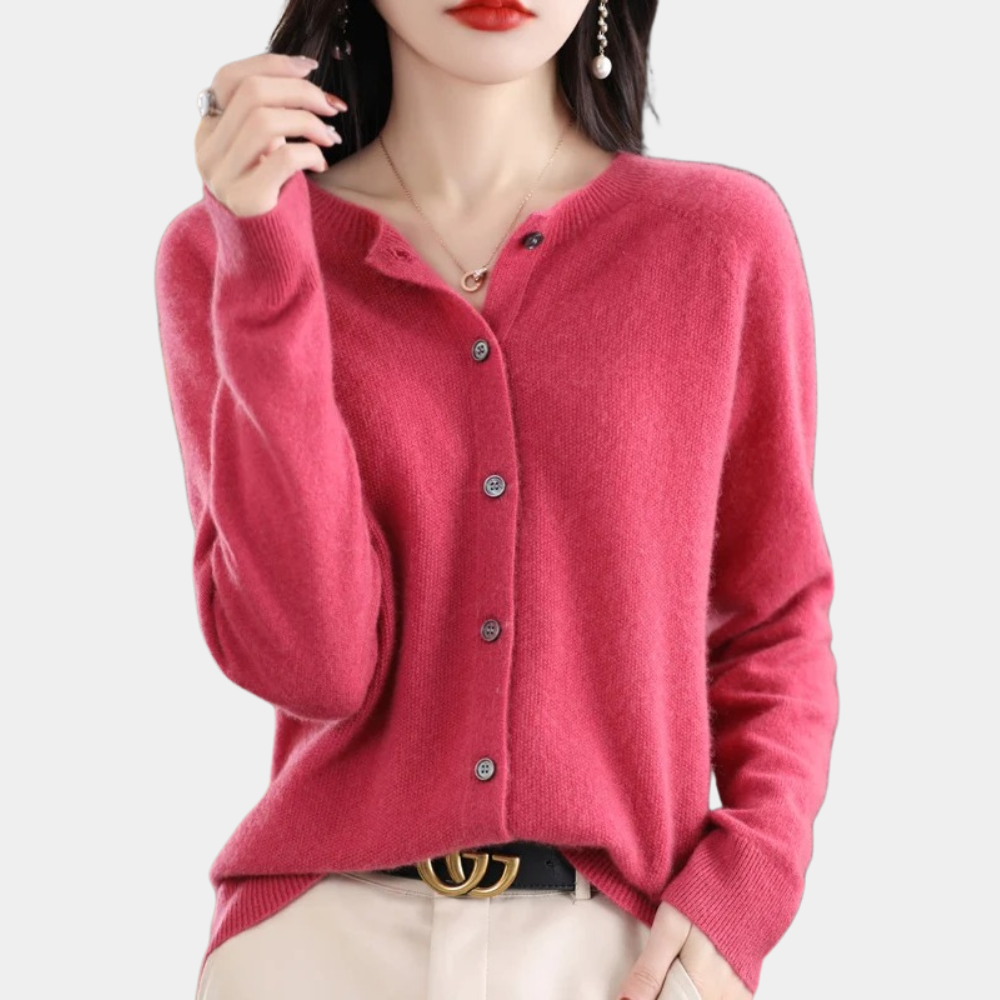 JESSLIE - COZY FEMME LAYER CARDIGAN