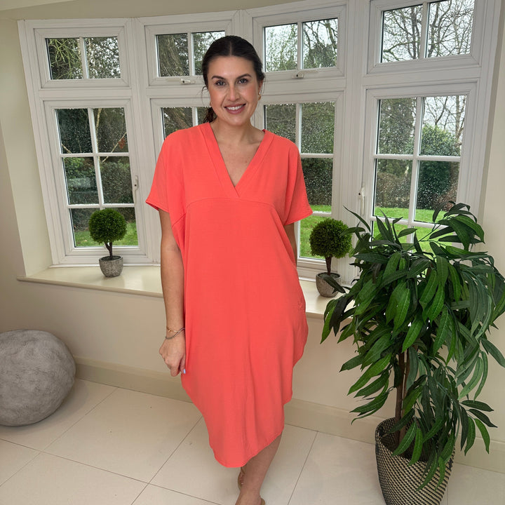 TANYA - V-NECK MAXI DRESS