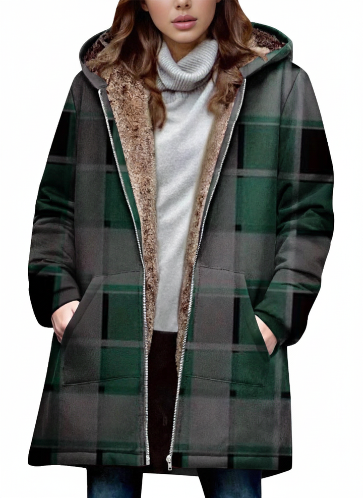 Derbyshire Check Coat