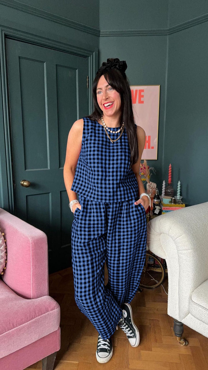 JESHA - CLASSIC CHARM PLAID SET