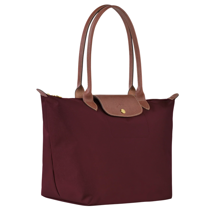 Large Le Pliage Tote, Burgundy