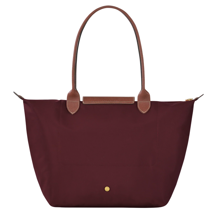 Large Le Pliage Tote, Burgundy