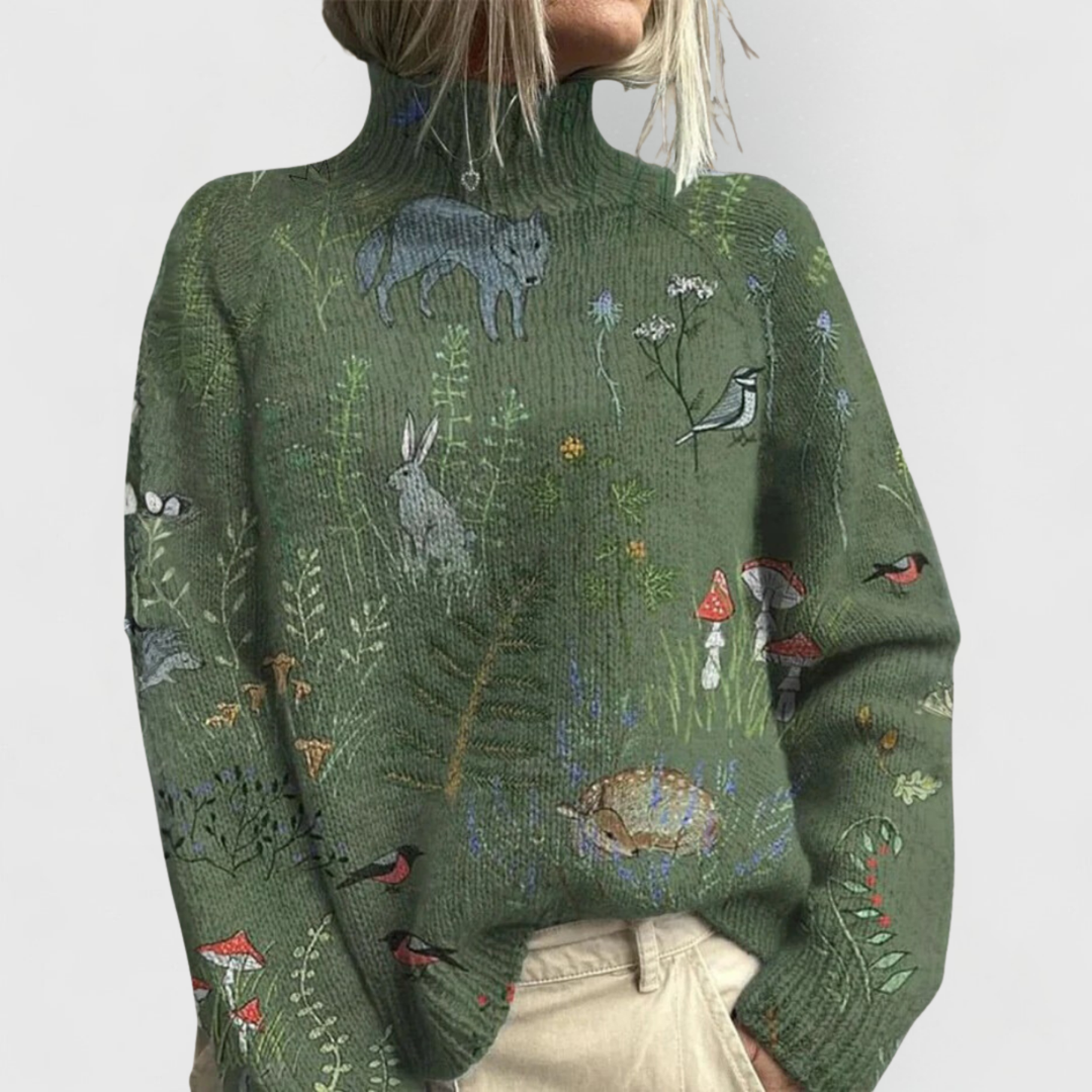Cynthia™ | Warm and Elegant Turtleneck Sweater