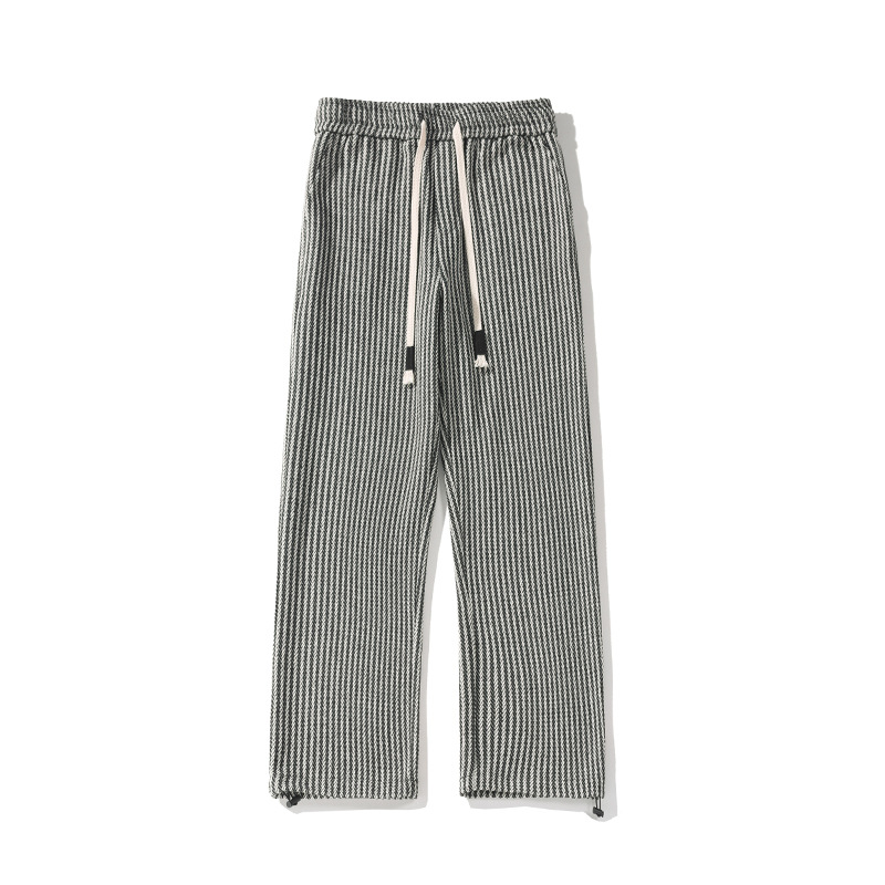 LESLEY - STRIPED LINEN PANTS