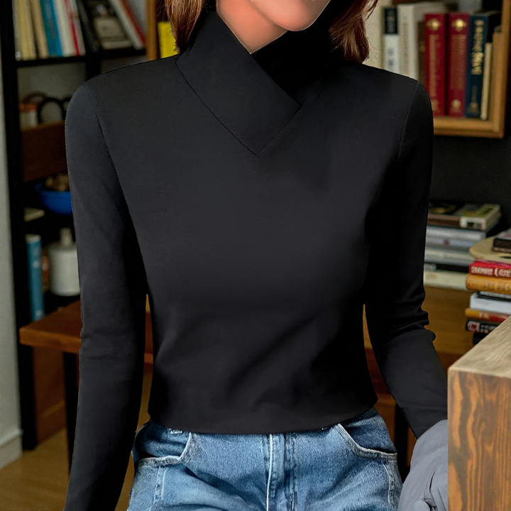 The Cambridge Elegant Wrap Top