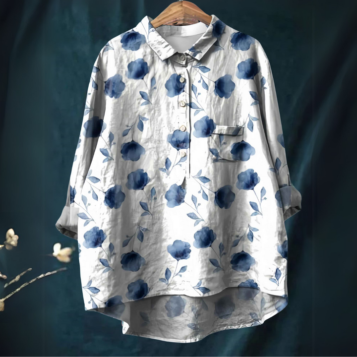 Deloris | Fish Print Shirt