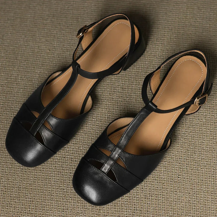 Isabella | Braided Leather Flats