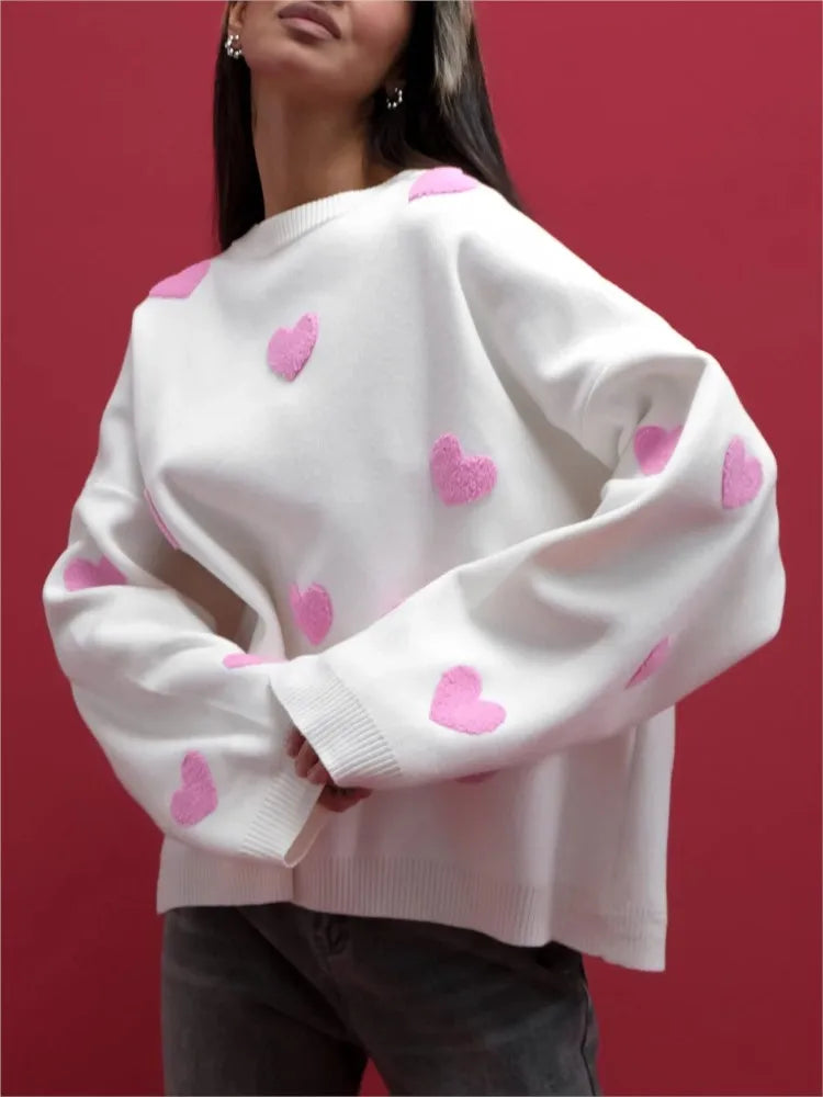 ALITA - SWEET HEARTS COZY PULLOVER