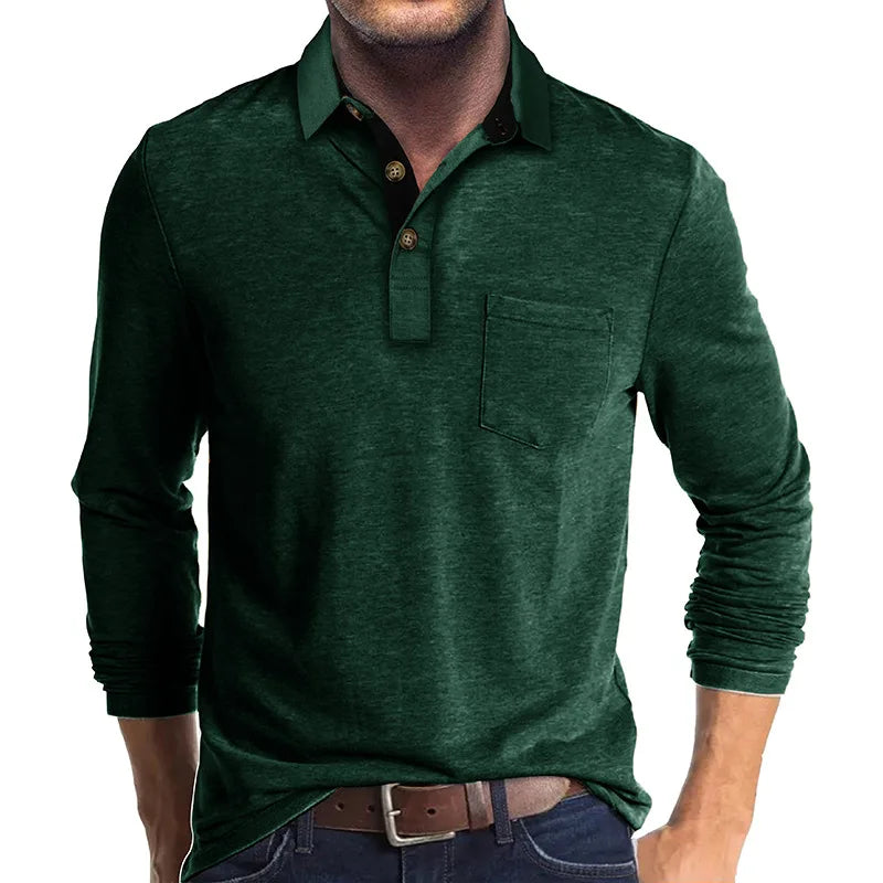WILFRED - LONG SLEEVE POLO