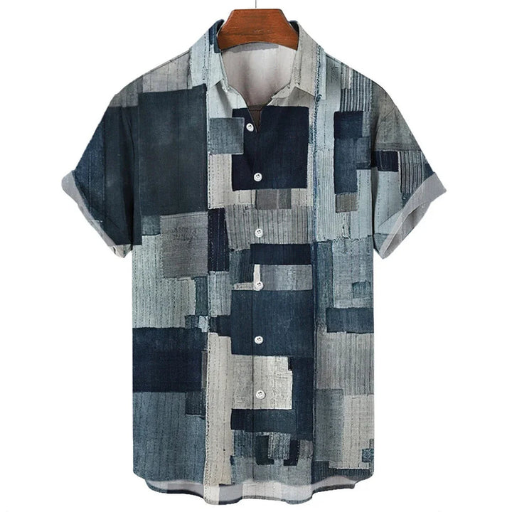 ELGAR - MODERN PATTERN BLOCK POLO
