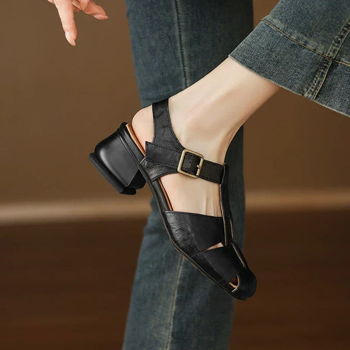 ZAYLA – BOLD BLOCK HEEL WALKERS