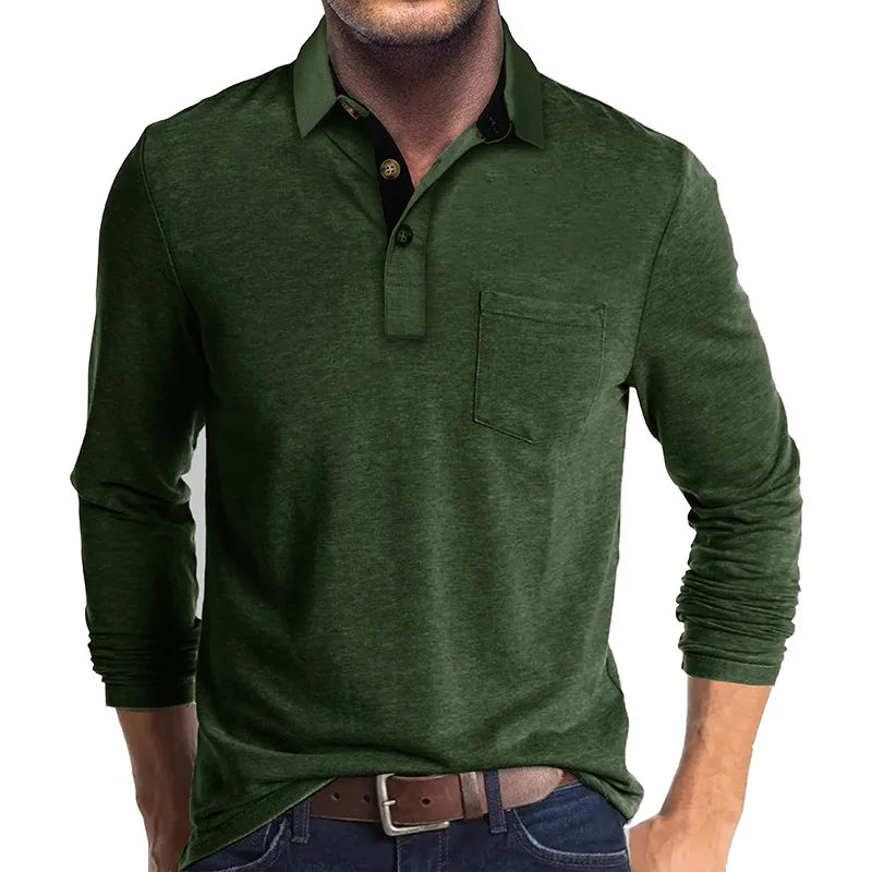 WILFRED - LONG SLEEVE POLO