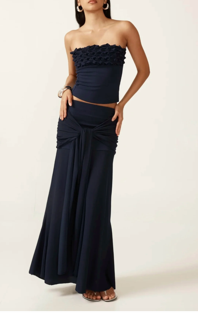 MARGOT - TOP TUBE AND MAXI SKIRT SET