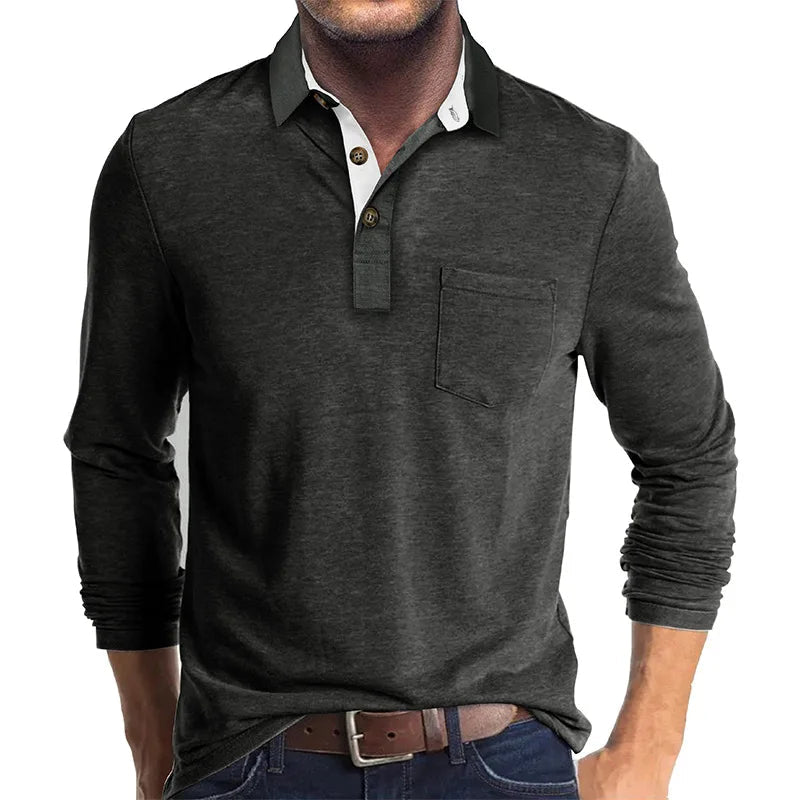 WILFRED - LONG SLEEVE POLO