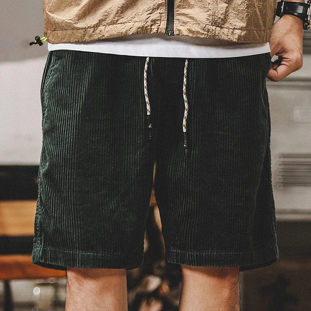 LEMUEL – ADJUSTABLE CORDUROY SHORTS