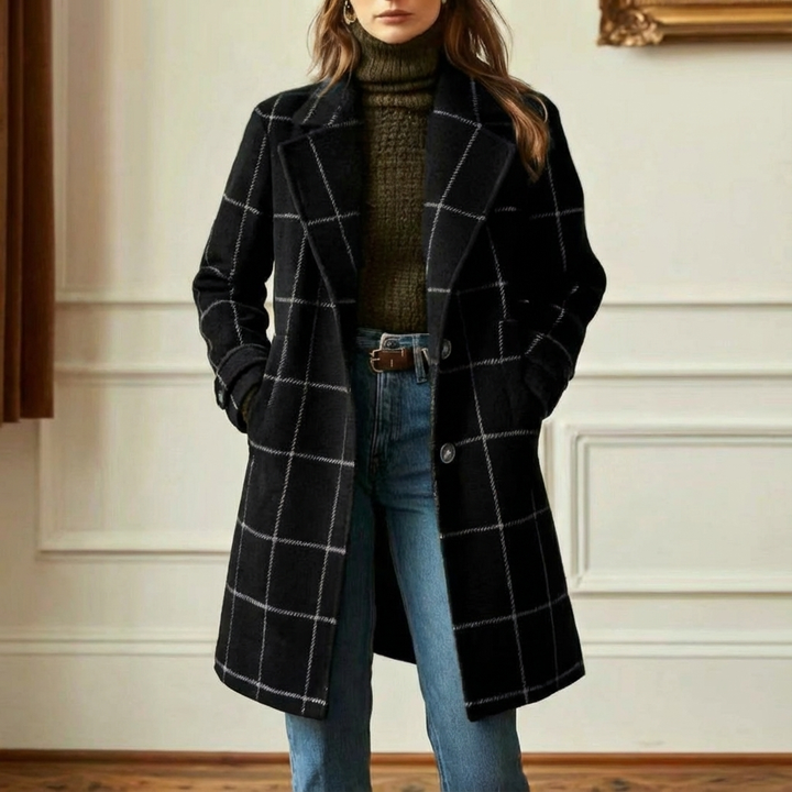 Cambridge Wool Check Coat