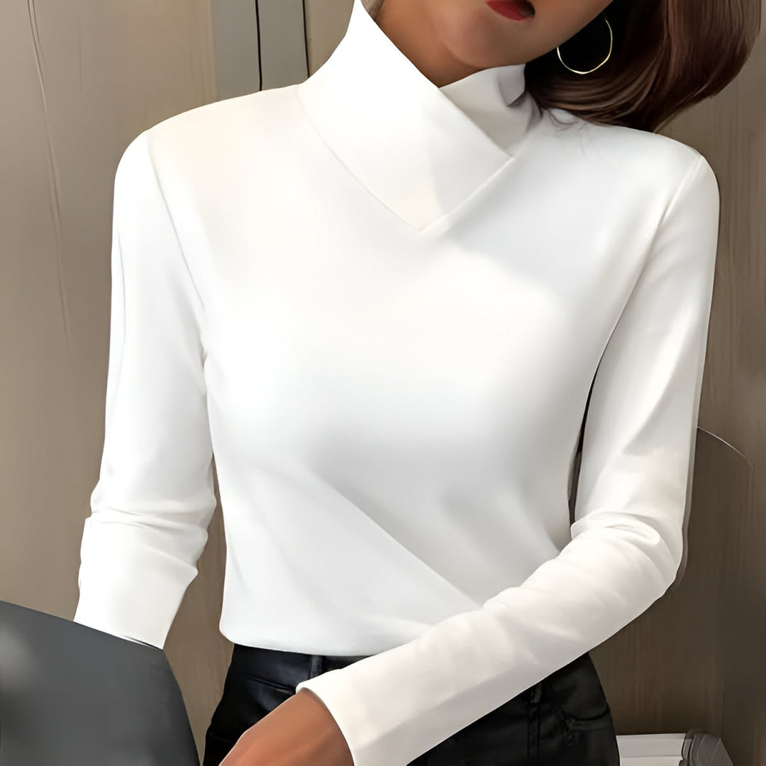 The Cambridge Elegant Wrap Top