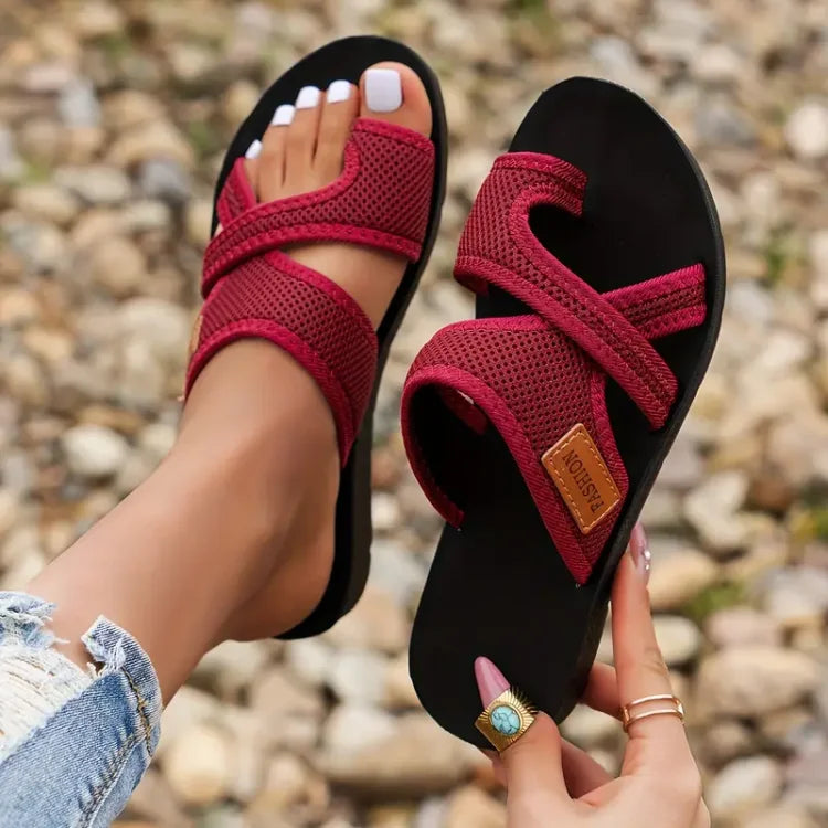 TRISTIN - ELEGANT MESH SANDALS