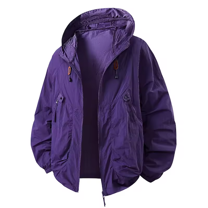 COLE - WINDBLOCKER HOODED RAIN COAT