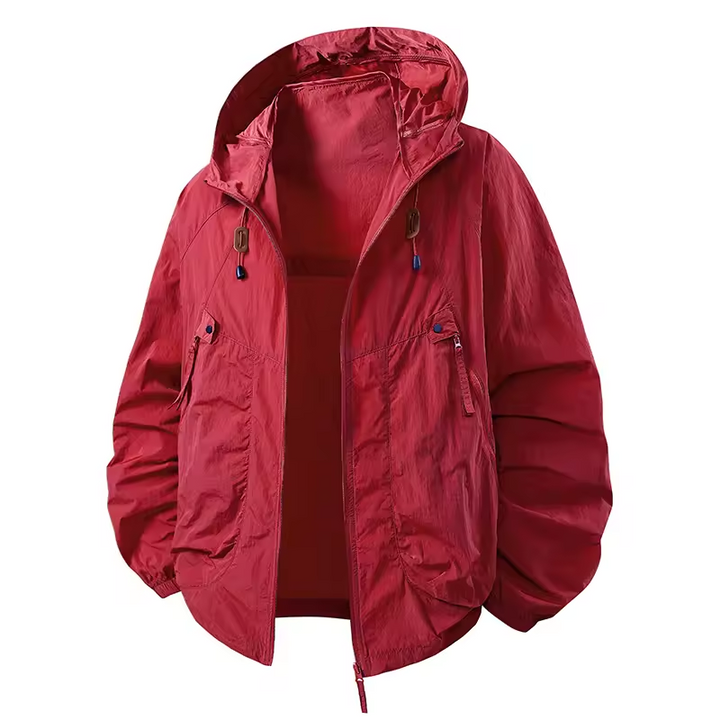 COLE - WINDBLOCKER HOODED RAIN COAT