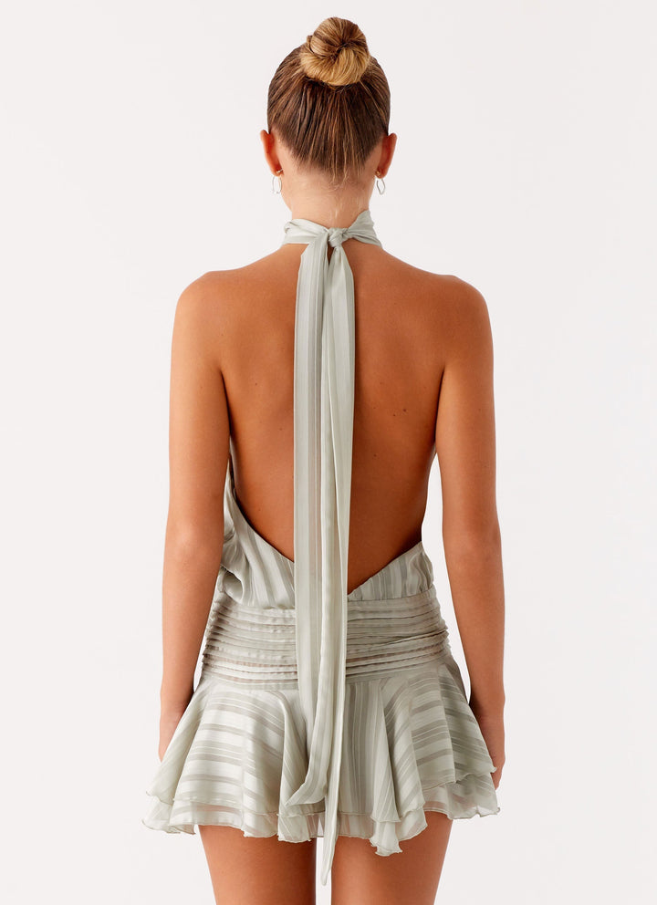 NERIAH - ELEGANT CHIFFON MINI DRESS