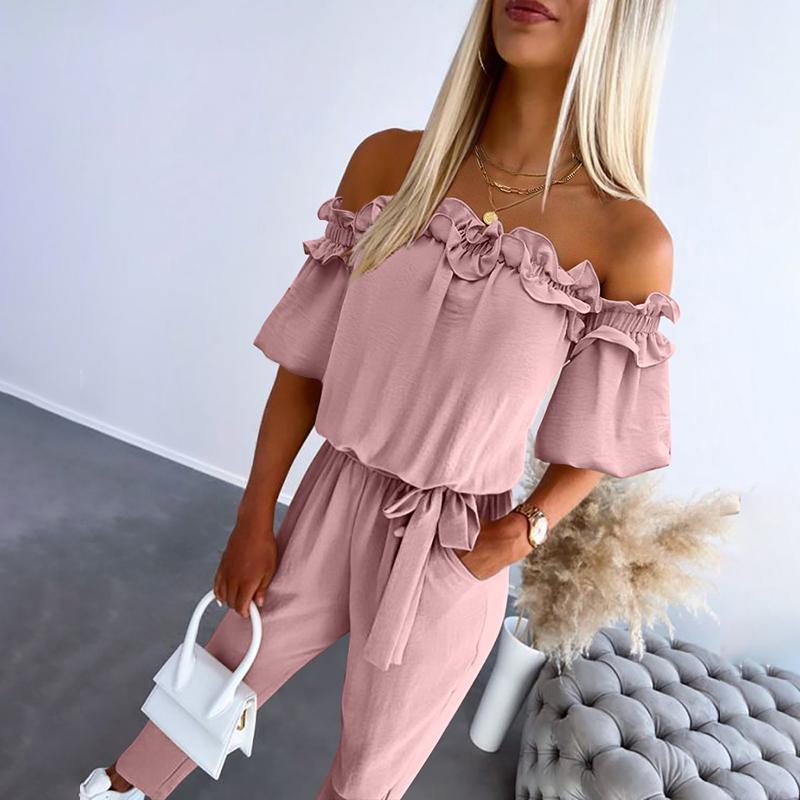 ARABELLA – CHIC & EASY OFF-SHOULDER JUMPSUIT