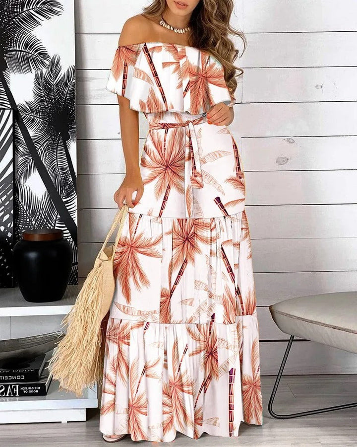 Liana - Printed Long Fashionable Dress