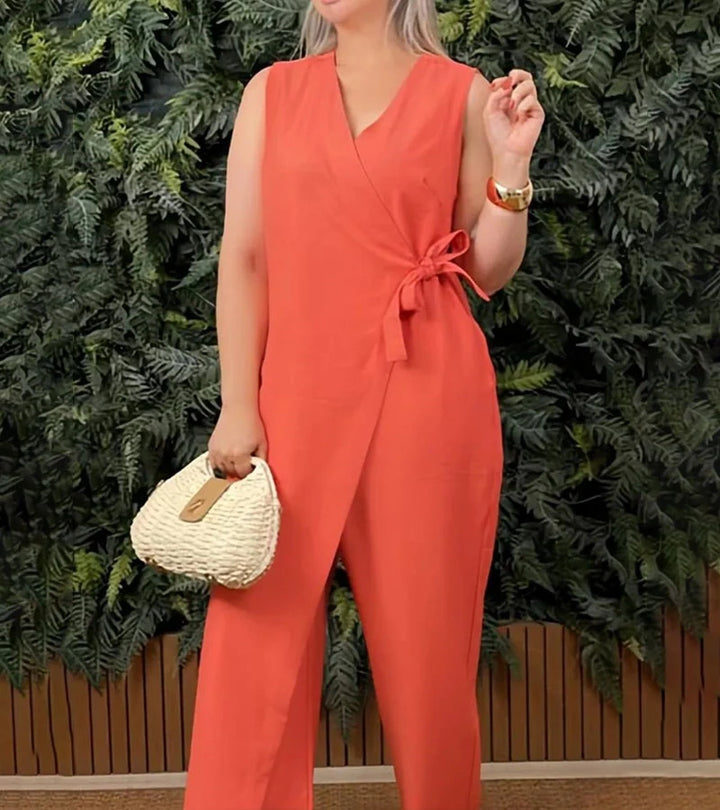 BRIANA - CHIC SLEEVELESS JUMPSUIT