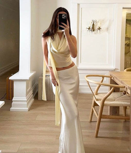 PRISCILLA - SILKY CHIC SET