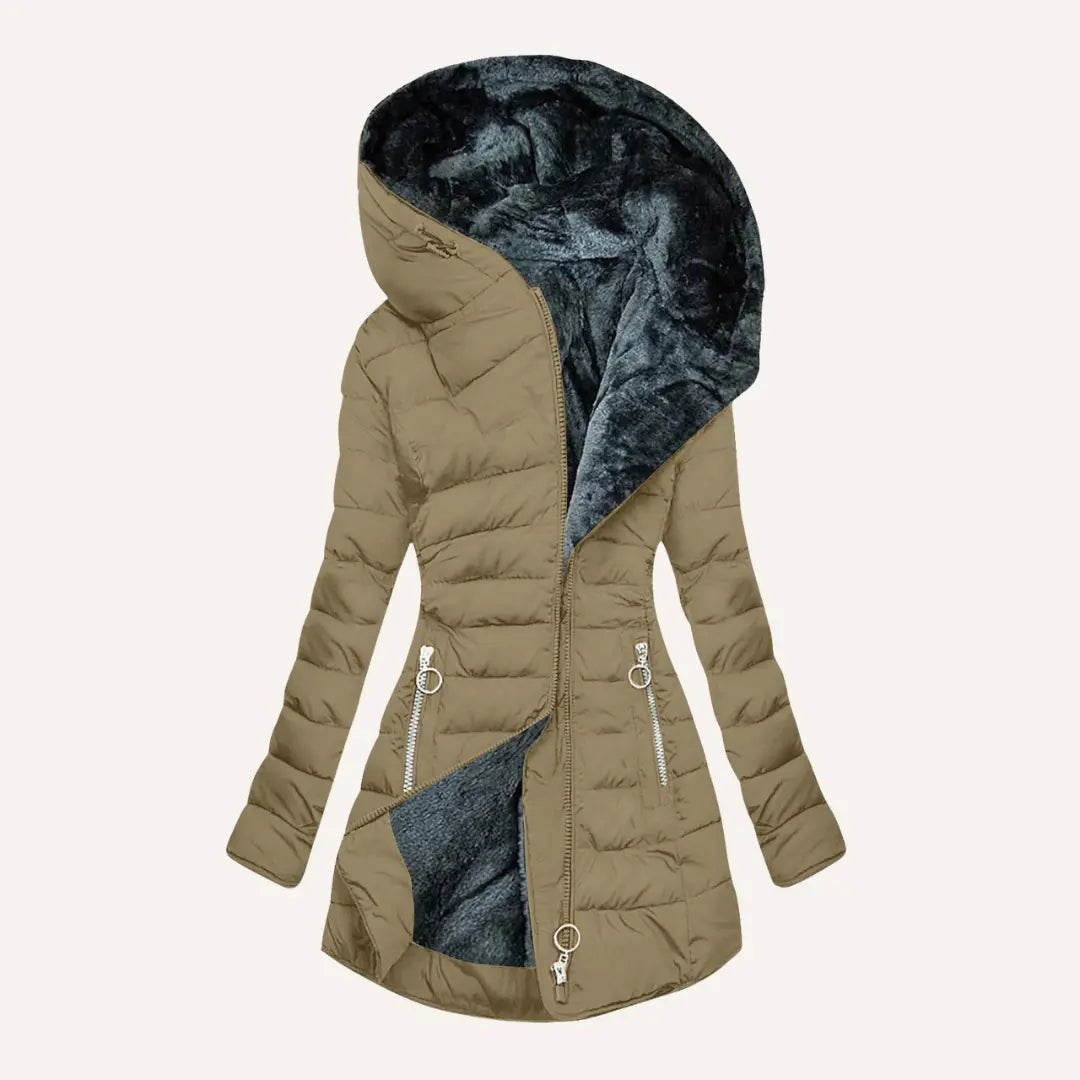 PEBBLES - VELVET SNOWFALL OVERCOAT